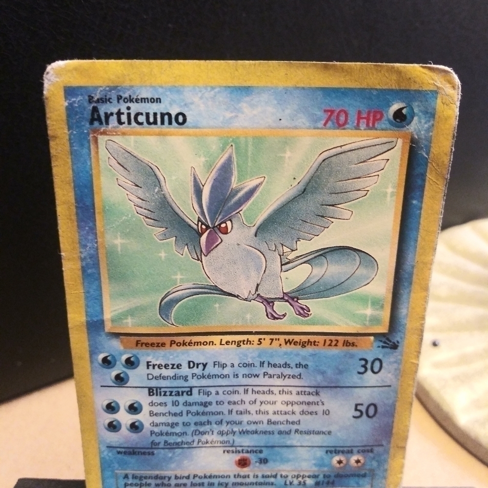 Articuno Pokemon 17/62 - Picture 2 of 2